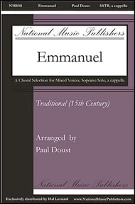 Emmanuel SATB choral sheet music cover Thumbnail